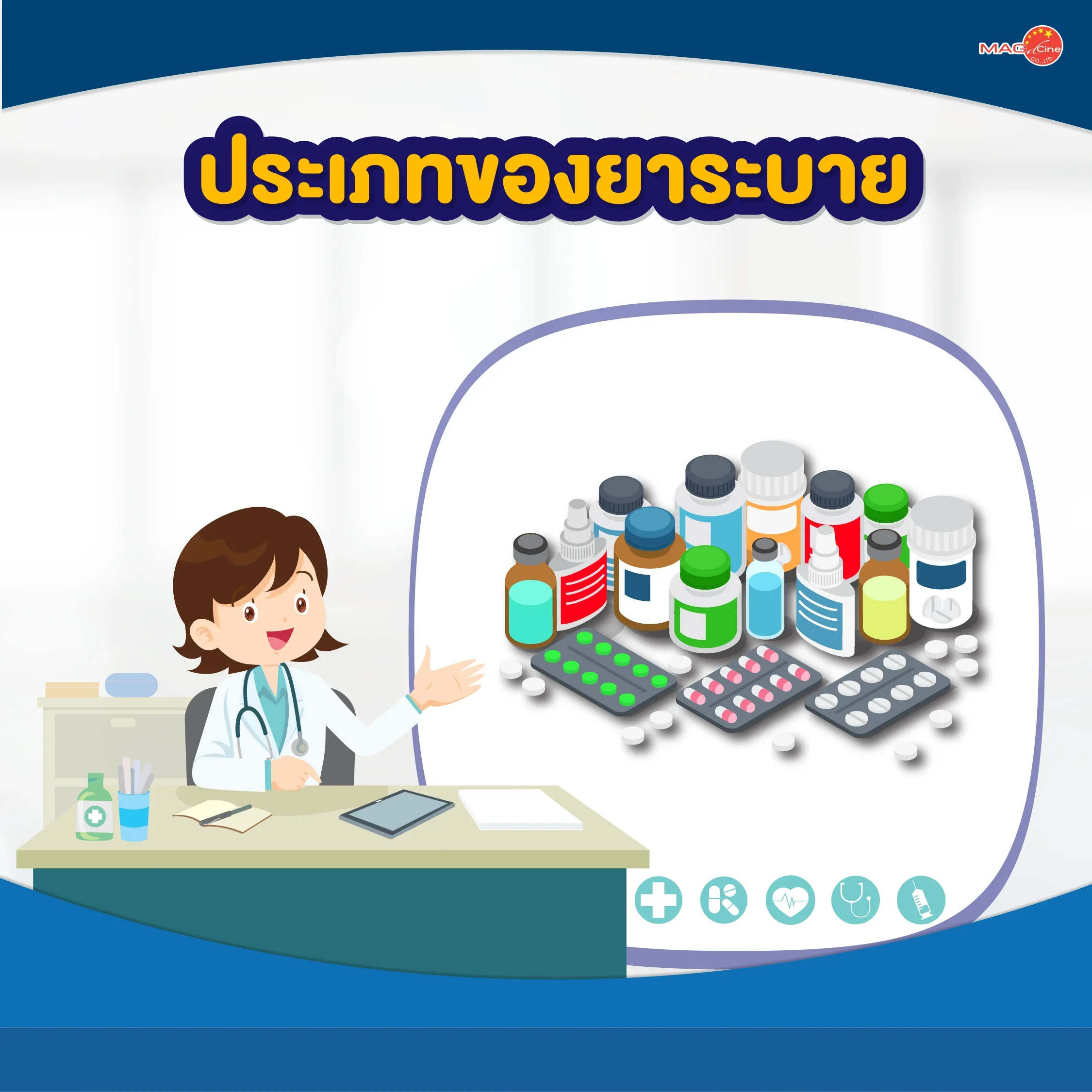 ชุดตรวจสารเสพติด ที่ตรวจสารเสพติด ชนิดจุ่ม ชนิดหยด เครื่องมือทางการแพทย์ 103 ประเภทของยาระบาย